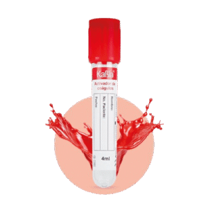 Tubo Vacutainer Tapón Rojo Kabla