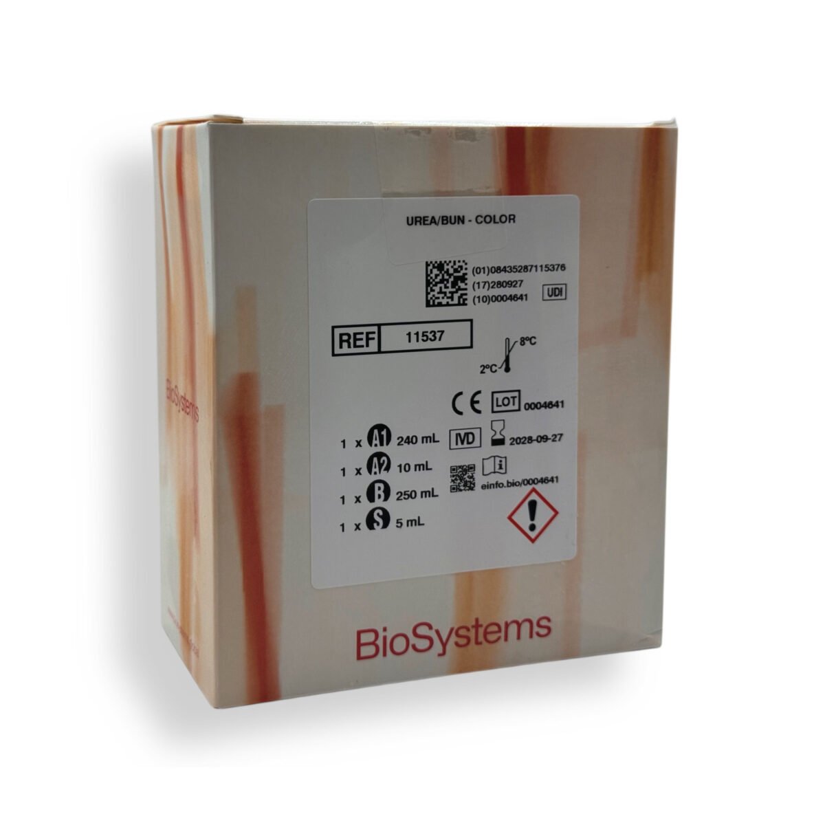 Urea/Bun Color 2X250 ml BIOSYSTEMS 11537